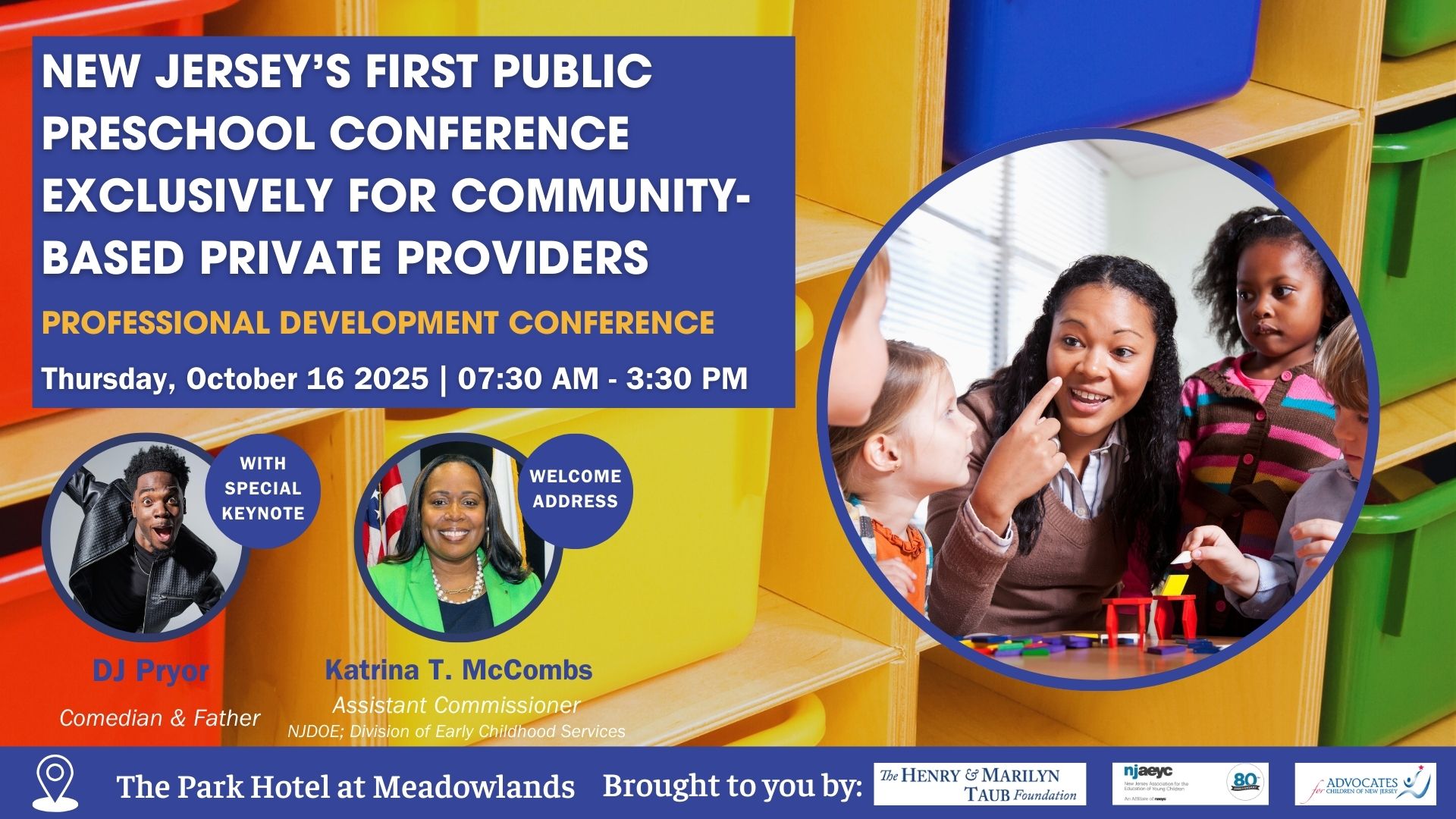 2025PreKConference Banner